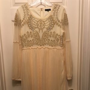 RYU chiffon jeweled dress
